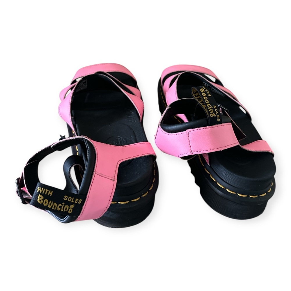 Dr Martens women’s Blaire Pink Strappy Sandals size 11 - Picture 8 of 12